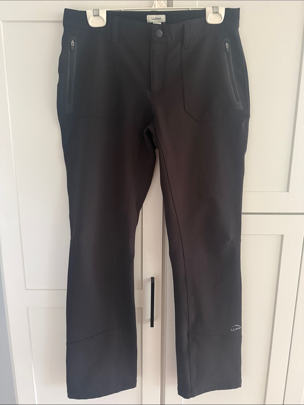 L.L. Bean Woman’s Black Softshell Outdoor Pants